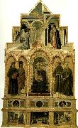 Piero della Francesca polyptych of saint anthony Spain oil painting artist